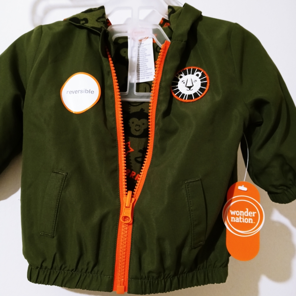 3 PC set Wonder Nation Baby Boys included Hoodie/T-shirt/Pants 3-6M